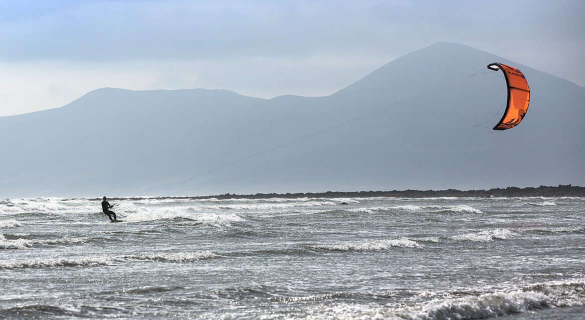 Kitesurfing at Tyrella Beach Co master 1