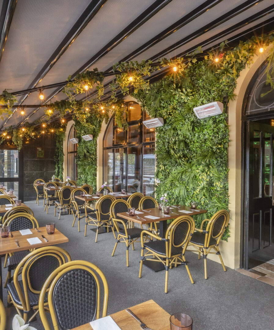 The Terrace Closed Roof Canal Court Hotel